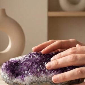 Alternative view of Natural Amethyst Cluster – Violet No. 01