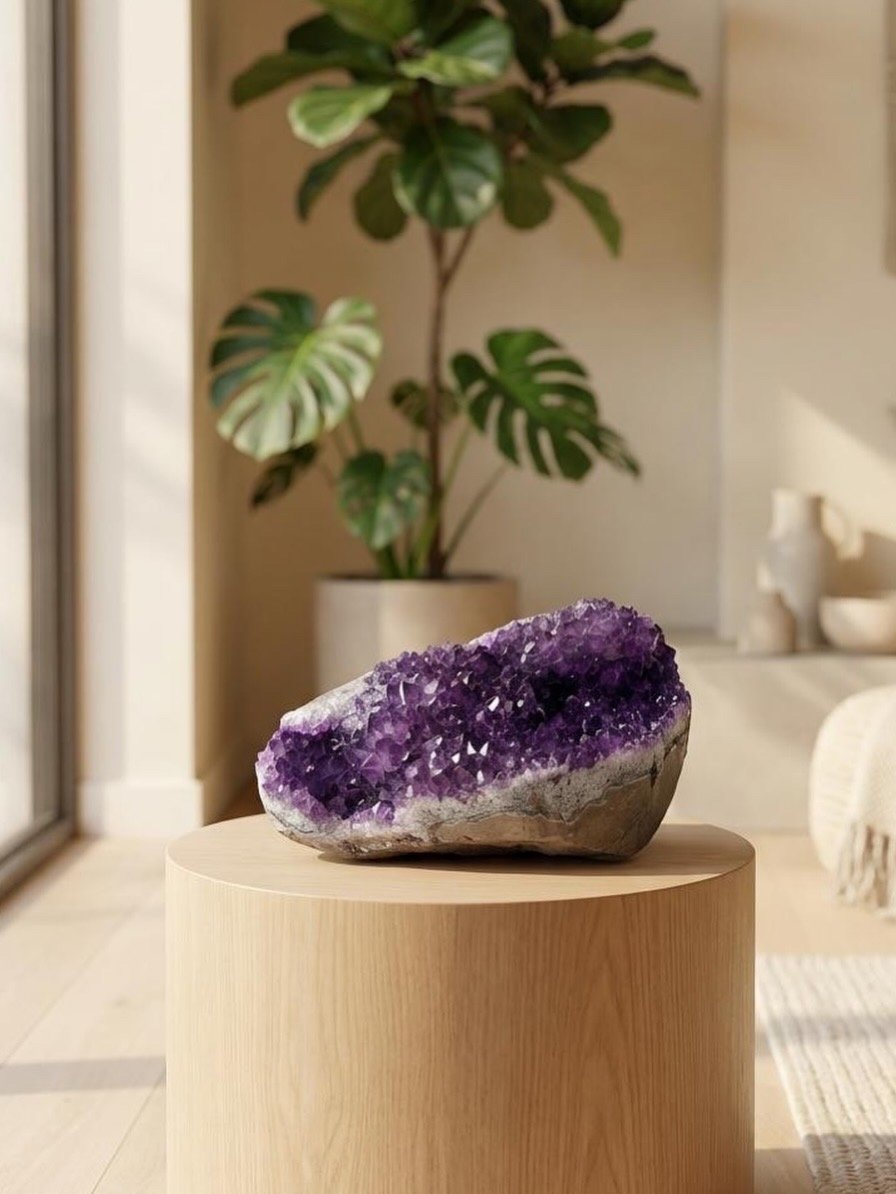 Natural Amethyst Cluster – Violet No. 01 - Image 3