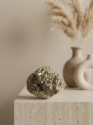 Natural Pyrite Cluster – Opulent Vault No. 01