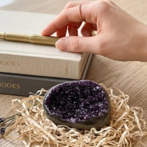 Alternative view of Natural Amethyst Cluster – Deep Violet No. 03