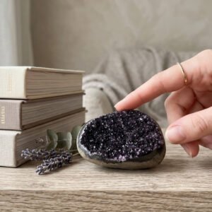 Natural Amethyst Cluster – Deep Violet No. 03
