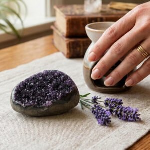 Natural Amethyst Cluster – Deep Violet No. 05